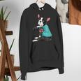 Father's Day Gift Dog Dad Boston Terrier i Love Dad Tattoo Women's Hoodie, Boston Terrier Dad Hoodies, funny gift