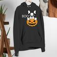 The Halloween Boston Terrier Women's Hoodie, Boston Terrier Halloween Hoodies, funny gift