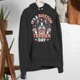 It’s A Boston Terrier Day Pet Cute Dog Lover Cartoon Women's Hoodie, funny gift