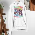 Boston Terrier Dog Christmas Snowman Winter Snow Women's Hoodie, Boston Terrier Christmas Hoodies, funny gift