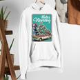 Boston Terrier Merry Christmas Tree Truck Dog X-Mas Women's Hoodie, Boston Terrier Christmas Hoodies, funny gift