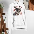 Boston Terrier Is My Valentine Cute Pet Dog Owner Valentine Women's Hoodie, funny gift