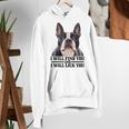 Boston Terrier Will Find And Lick You Bostie Mom Women's Hoodie, Boston Terrier Mom Hoodies, funny gift