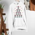 Boston Terrier Xmas Tree Lights For Men Women Boston Terrier Women's Hoodie, funny gift