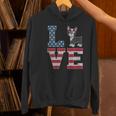 4th Of July Decor Patriotic LOVE Boston Terrier USA Flag Women's Hoodie, Patriotic Boston Terrier Hoodies, Boston Terrier 4th Of July Hoodies, gift for family, gift for coworker