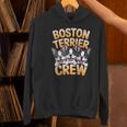 Boston Terrier Crew Cartoon For Dog Owner Pet Boston Terrier Women's Hoodie, gift for family, gift for coworker