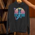 Boston Terrier Dad Retro Women's Hoodie, Boston Terrier Dad Hoodies, gift for family, gift for coworker