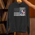 Boston Terrier Dog 4th Of July US American Flag Patriotic Women's Hoodie, Patriotic Boston Terrier Hoodies, American Boston Terrier Hoodies, Boston Terrier 4th Of July Hoodies, gift for family, gift for coworker
