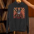 Boston Terrier Dog Japanese Art Samurai Ukiyo-e Women's Hoodie, gift for family, gift for coworker