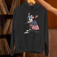 Boston Terrier Dog Merica 4th Of July Usa American Flag Men Women's Hoodie, American Boston Terrier Hoodies, Boston Terrier 4th Of July Hoodies, gift for family, gift for coworker