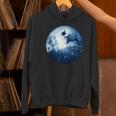 Boston Terrier Dog Moon Dog Mom Dad Women Men Dog Lovers Women's Hoodie, Boston Terrier Mom Hoodies, Boston Terrier Dad Hoodies, gift for family, gift for coworker