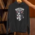 Boston Terrier Girl Cute Cartoon For Dog Owners Pet Terrier Women's Hoodie, gift for family, gift for coworker