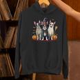 Boston Terrier Halloween Costume Mummy Witch Ghost Dog Lover For Men Women Kids Women's Hoodie, Boston Terrier Ghost Hoodies, Boston Terrier Halloween Hoodies, gift for family, gift for coworker