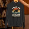 I Like My Boston Terrier And Maybe Like 3 People Dog Lover Women's Hoodie, gift for family, gift for coworker