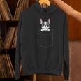 Boston Terrier In The Pocket Cute Boston Terrier Dog For Men Women Girls Kids Women's Hoodie, gift for family, gift for coworker