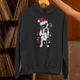 Boston Terrier Santa Christmas Lights Xmas Dog Lover Men Women Kids Women's Hoodie, Boston Terrier Christmas Hoodies, gift for family, gift for coworker