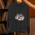 Boston Terrier In The Snow Merry Christmas Winter Women's Hoodie, Boston Terrier Christmas Hoodies, gift for family, gift for coworker