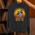 Boston Terrier Never Underestimate a Girl With a Bostie Women's Hoodie, gift for family, gift for coworker