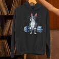 Boston Terrier Weightlifting Deadlift Men Fitness Gym Women's Hoodie, Boston Terrier Gym Hoodies, gift for family, gift for coworker