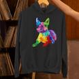 Dog Lover Boston Terrier Dog Colorful Boston Terrier Men Women Kids Women's Hoodie, gift for family, gift for coworker
