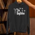 The Dogfather Boston Terrier Dog Dad Tshirt Idea Women's Hoodie, Boston Terrier Dad Hoodies, gift for family, gift for coworker