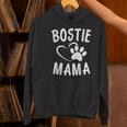 Fun Bostie Mama Dog Lover Apparel Boston Terrier Mom Women's Hoodie, Boston Terrier Mom Hoodies, gift for family, gift for coworker