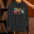 Peace Love Boston Terrier Tie Dye Dog Lover For Men Women Girls Kids Women's Hoodie, gift for family, gift for coworker