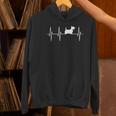 Scottish Terrier Dog Heartbeat Scottie Dog Lover T-Shirt Women's Hoodie, gift for family, gift for coworker