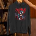 Super Power Superhero Boston Terrier Dog For Men Women Kids Women's Hoodie, gift for family, gift for coworker