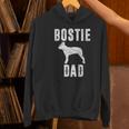 Vintage Boston Terrier Dad Dog Daddy Bostie Father Women's Hoodie, Boston Terrier Dad Hoodies, gift for family, gift for coworker