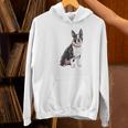 Boston Terrier Dog Dad Boston Terrier Dog Lovers Women's Hoodie, Boston Terrier Dad Hoodies, gift for family, gift for coworker