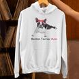 Boston Terrier Mom Bandana Boston Terrier Dog Women's Hoodie, Boston Terrier Mom Hoodies, gift for family, gift for coworker