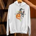 Boston Terrier Pumpkin Jack O Lantern Halloween Women's Hoodie, Boston Terrier Halloween Hoodies, gift for family, gift for coworker