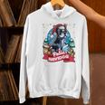 Boston Terrier Santa Claus Coffee Mug Merry Christmas Dogs Women's Hoodie, Boston Terrier Christmas Hoodies, gift for family, gift for coworker