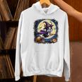 Cute Boston Terrier Halloween Costume Dog Lover Women Girls Women's Hoodie, Boston Terrier Halloween Hoodies, gift for family, gift for coworker