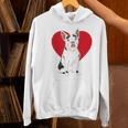Valentine's Day Boston Terrier Lover Women's Hoodie, gift for family, gift for coworker