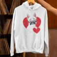 Valentine's Day Boston Terrier Women's Hoodie, gift for family, gift for coworker