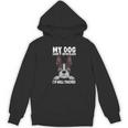 Boston Terrier American Gentleman Dog Lover I'm Well Trained Women's Hoodie, novelty gifts, funny gifts