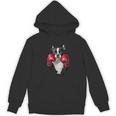 Boston Terrier Boxing Women's Hoodie, novelty gifts, funny gifts