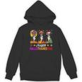 Boston Terrier Dog Halloween Christmas Hallothanksmas Men Women Kids Women's Hoodie, novelty gifts, funny gifts