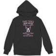 Boston Terrier Don't Mess With American Gentleman Dog Lover Women's Hoodie, novelty gifts, funny gifts