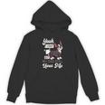 Boston Terrier Fart American Gentleman Non-Sporting Dog Women's Hoodie, novelty gifts, funny gifts