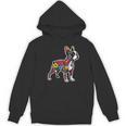 Boston Terrier Floral Vintage Dog Mom Distressed Men Women Kids Women's Hoodie, novelty gifts, funny gifts