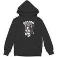 Boston Terrier Girl Cute Cartoon For Dog Owners Pet Terrier Women's Hoodie, novelty gifts, funny gifts