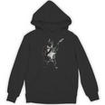 Boston Terrier Guitar Women's Hoodie, novelty gifts, funny gifts