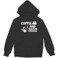 Boston Terrier Lover Coffee And Boston Terriers Women's Hoodie, novelty gifts, funny gifts