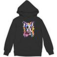 Boston Terrier Lover Pop Art Color Boston Terrier Dog For Men Women Girls Kids Women's Hoodie, novelty gifts, funny gifts