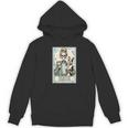 The Boston Terrier Mom Skeleton Spooky Season Halloween Women's Hoodie, novelty gifts, funny gifts