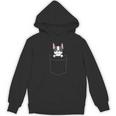 Boston Terrier In The Pocket Cute Boston Terrier Dog For Men Women Girls Kids Women's Hoodie, novelty gifts, funny gifts