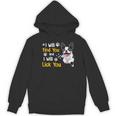 Boston Terrier Shirt I Will Find You And I Will Lick You Women's Hoodie, novelty gifts, funny gifts